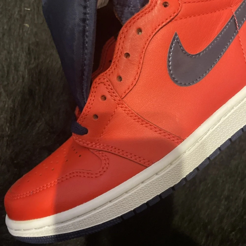 Nike Jordan 1 Retro High OG David Letterman Shoe Men's 8.5 NEW No Box 555088-606
